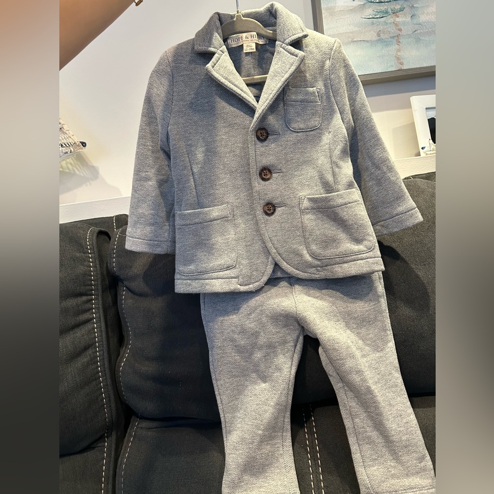 Hope & Henry Grey Suit